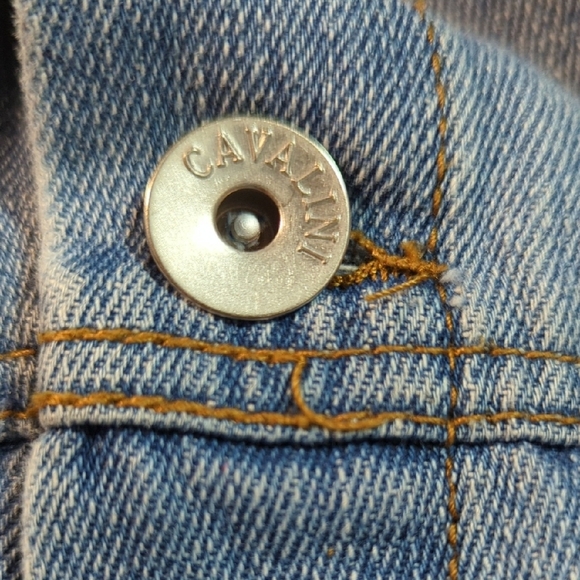 Cavalini Light Blue Denim Jacket - Picture 3 of 14
